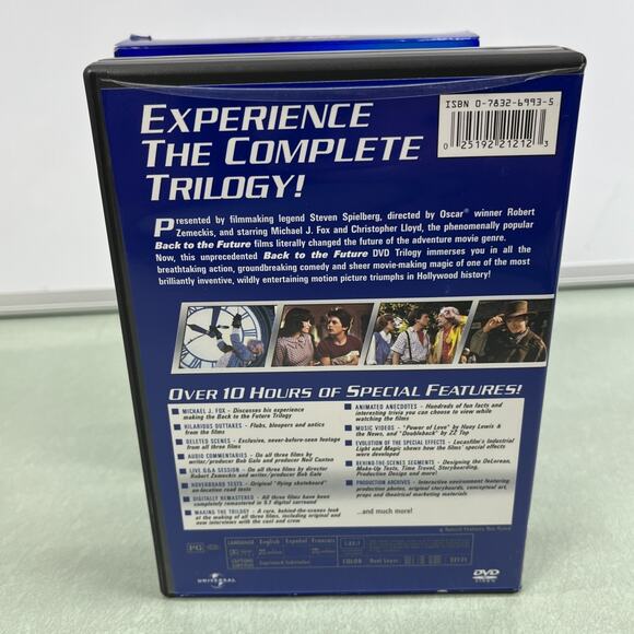 Back To The Future - The Complete Trilogy DVD Box Set Widescreen 3 Disks - Picture 6 of 8